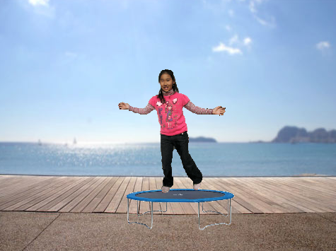 Punca na trampolinu