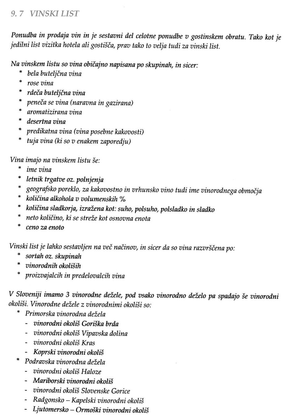vinski list vinski list
