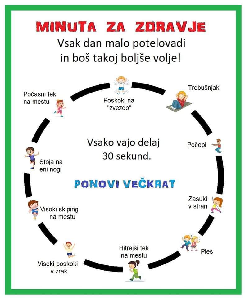 MINUTA ZA ZDRAVJE