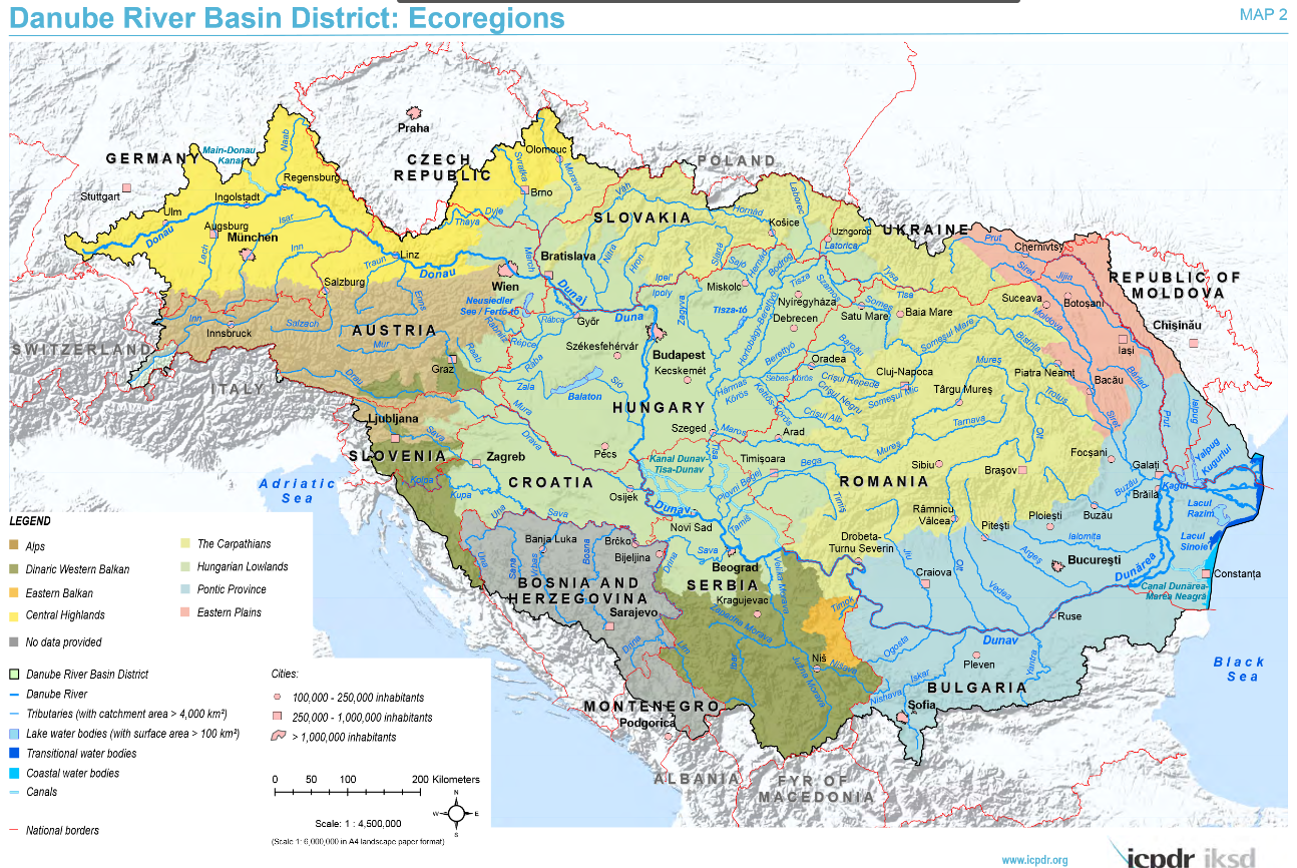 Ekoregije Donave