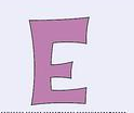 Črka E