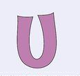 Črka U