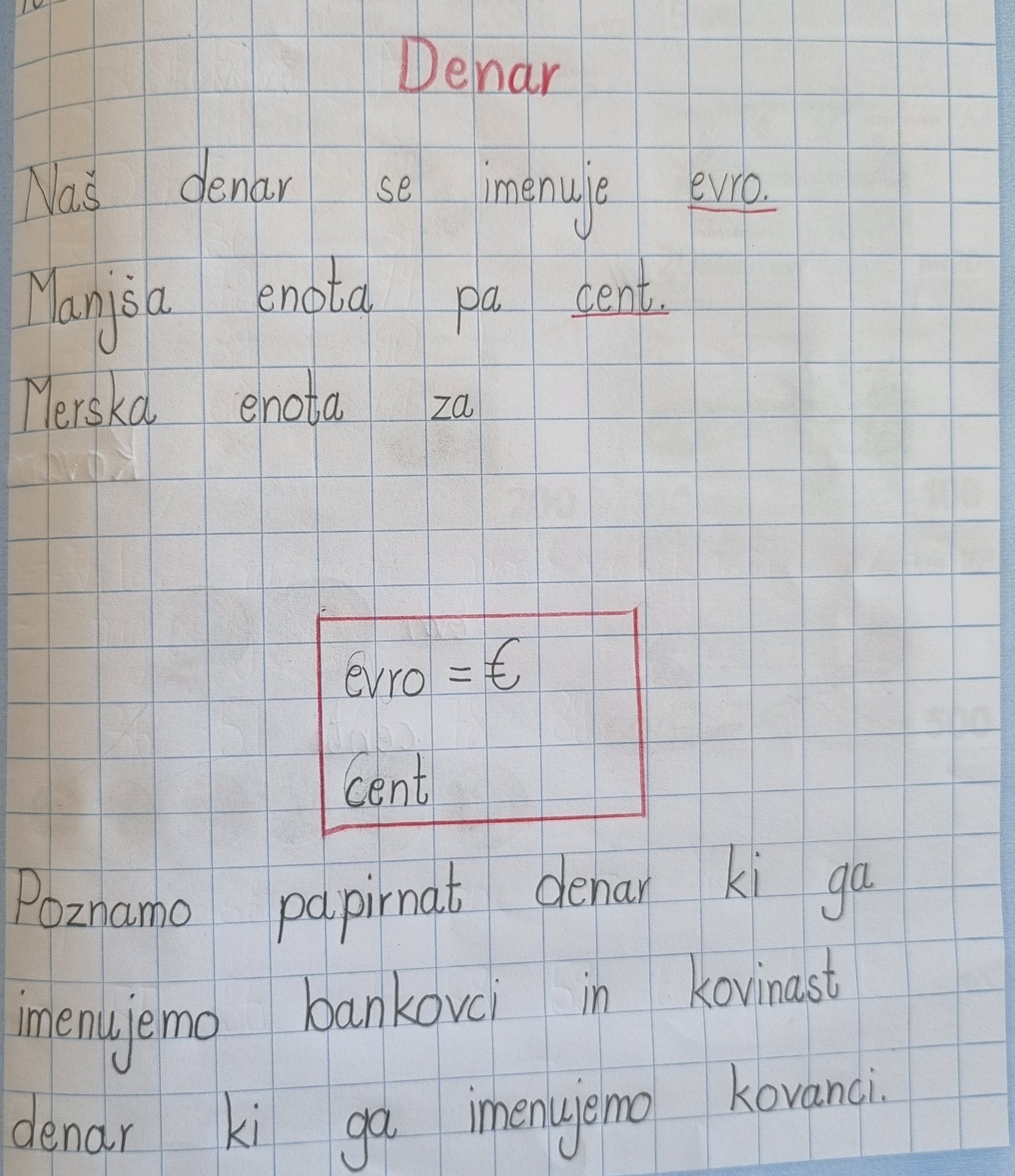 Matematika_zapis v zvezek
