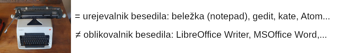 Pisalni stroj je