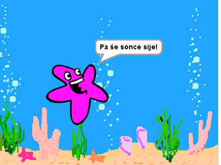 Lep dan v morju.